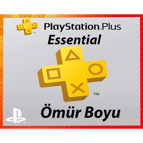  PSN PLUS ESSENTİAL ÖMÜR BOYU ABONELİK + PS4PS5 GARANTİ